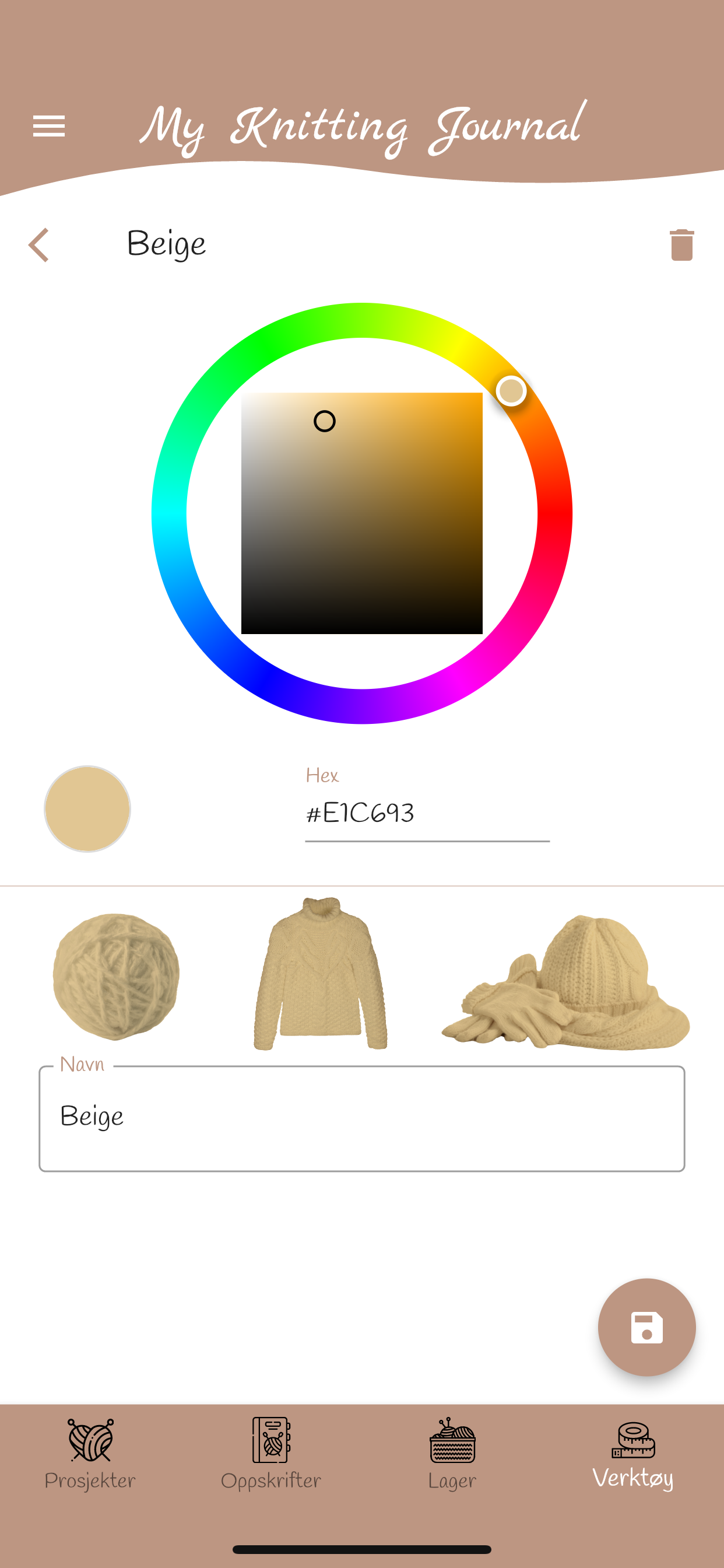 Color selector