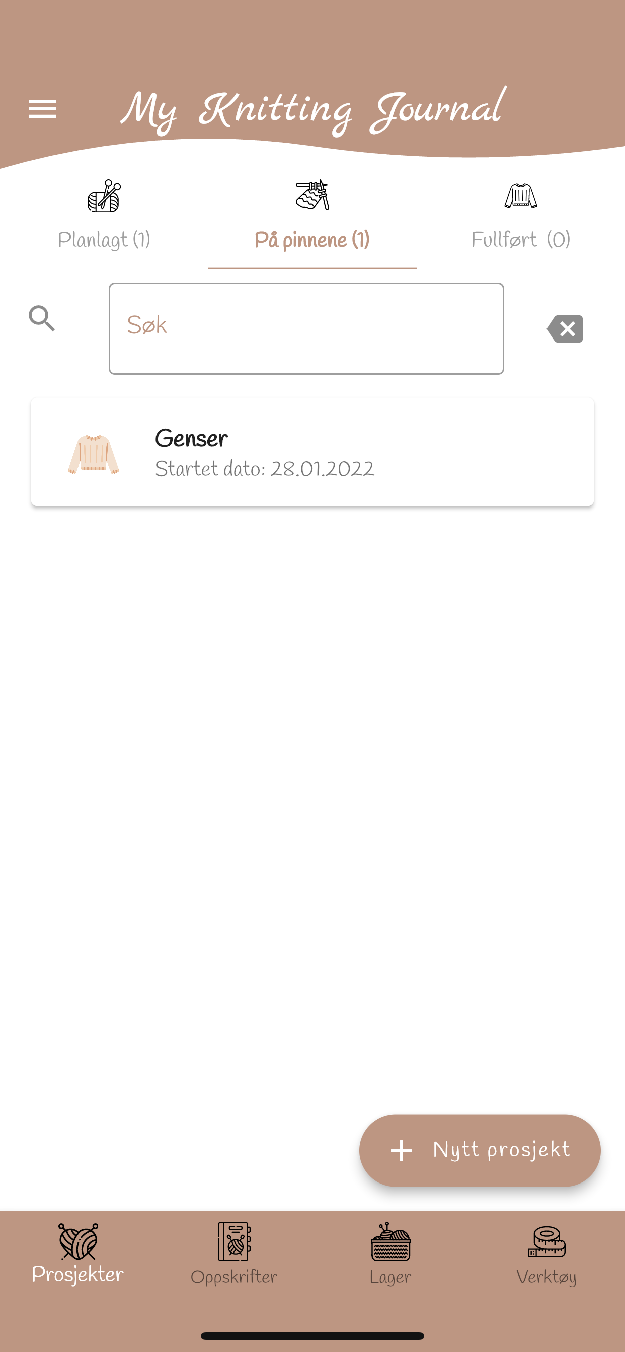 Have a full overview of your projects
